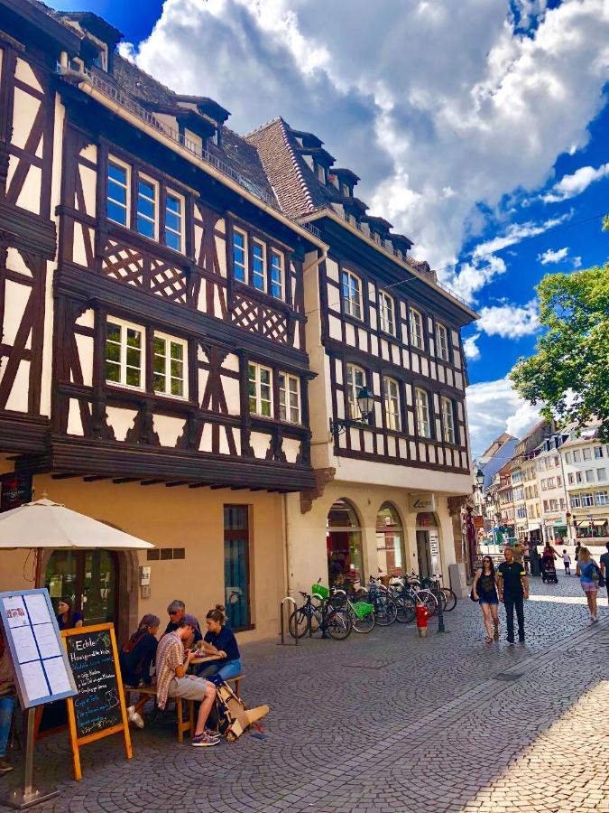 Cosy & Quiet Flat In Historical Lively Center Of Strasbourg Lägenhet Exteriör bild