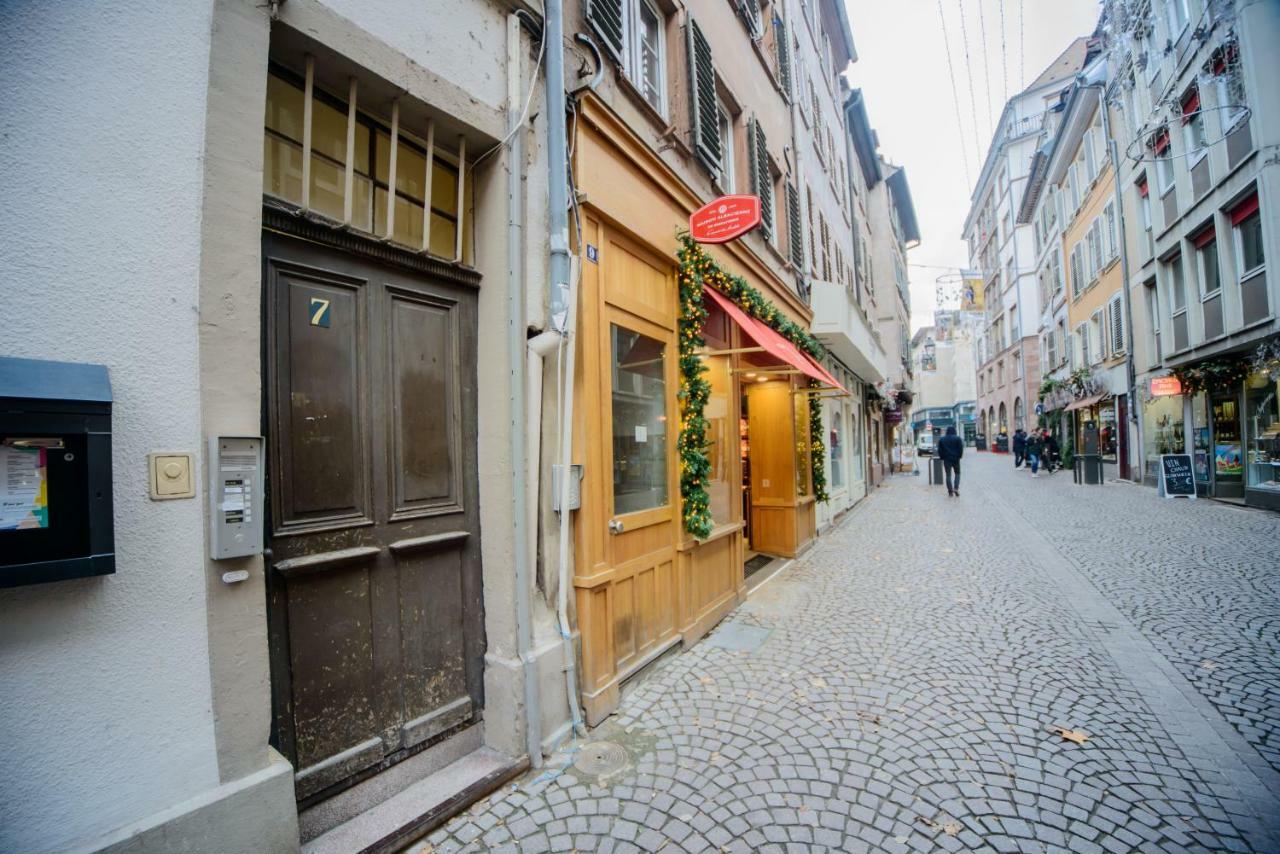 Cosy & Quiet Flat In Historical Lively Center Of Strasbourg Lägenhet Exteriör bild